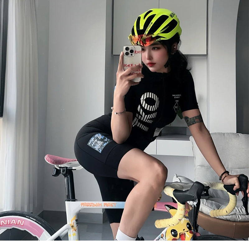 TKO Cycling Set: Bib Shorts & Jersey (Summer)