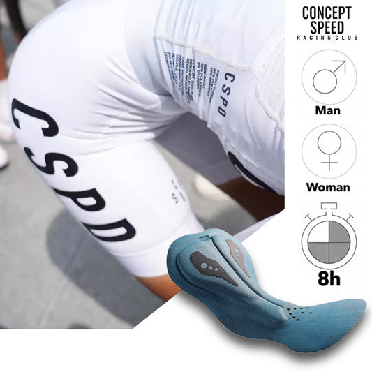 CSPD Dual Arrow Bibs - Race Quick-Dry Comfort