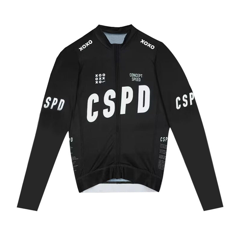 CSPD Long Sleeve Cycling Jersey - Trail & Road Windproof